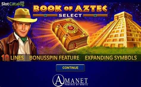 Book Of Aztec Select Slot - Play Online